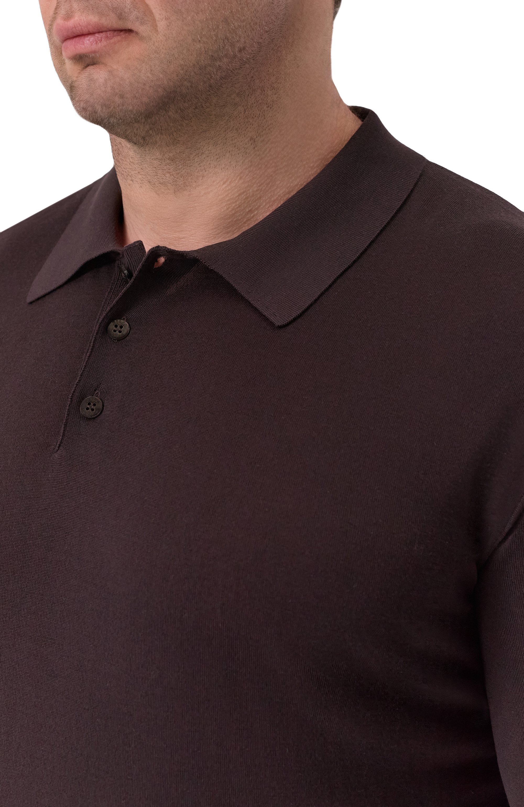 Шерстяное поло ZILLI, арт. KBP001M0202VLIP00_001, фото 5