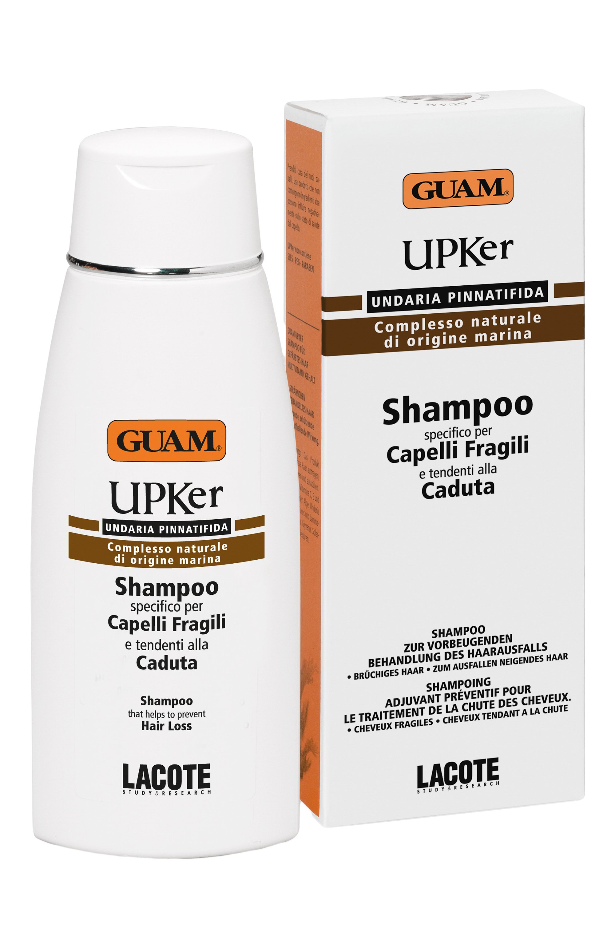 Укрепляющий шампунь против выпадения волос (200ml) GUAM, арт. 8025021160726, фото 2