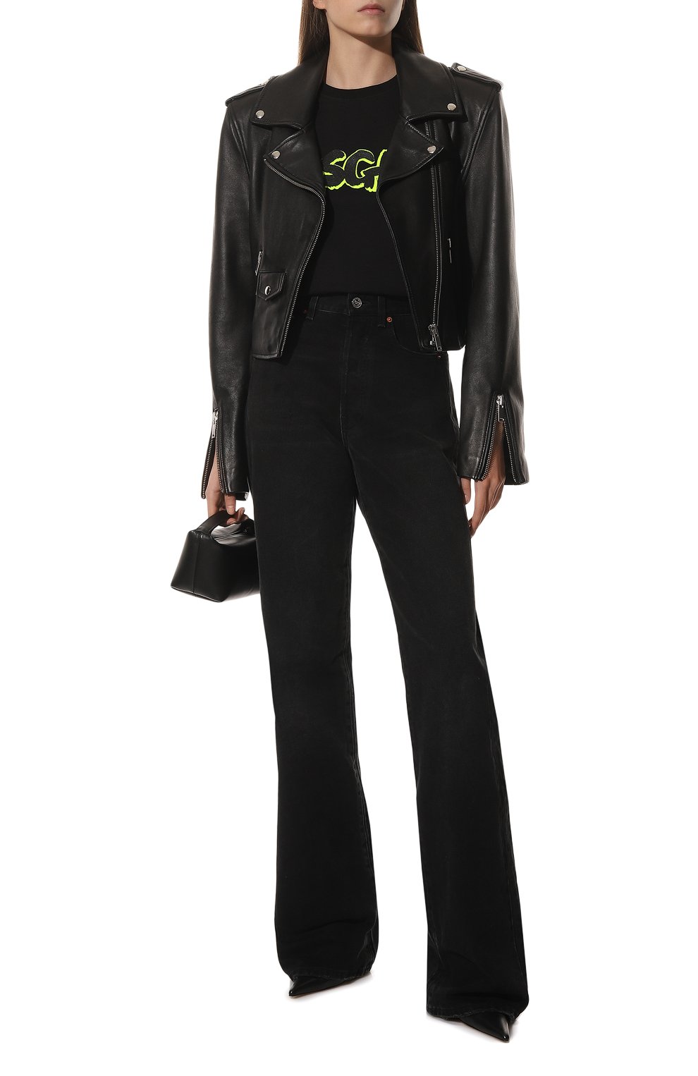 Хлопковая футболка MSGM, арт. 3441MDM206 237002, фото 2