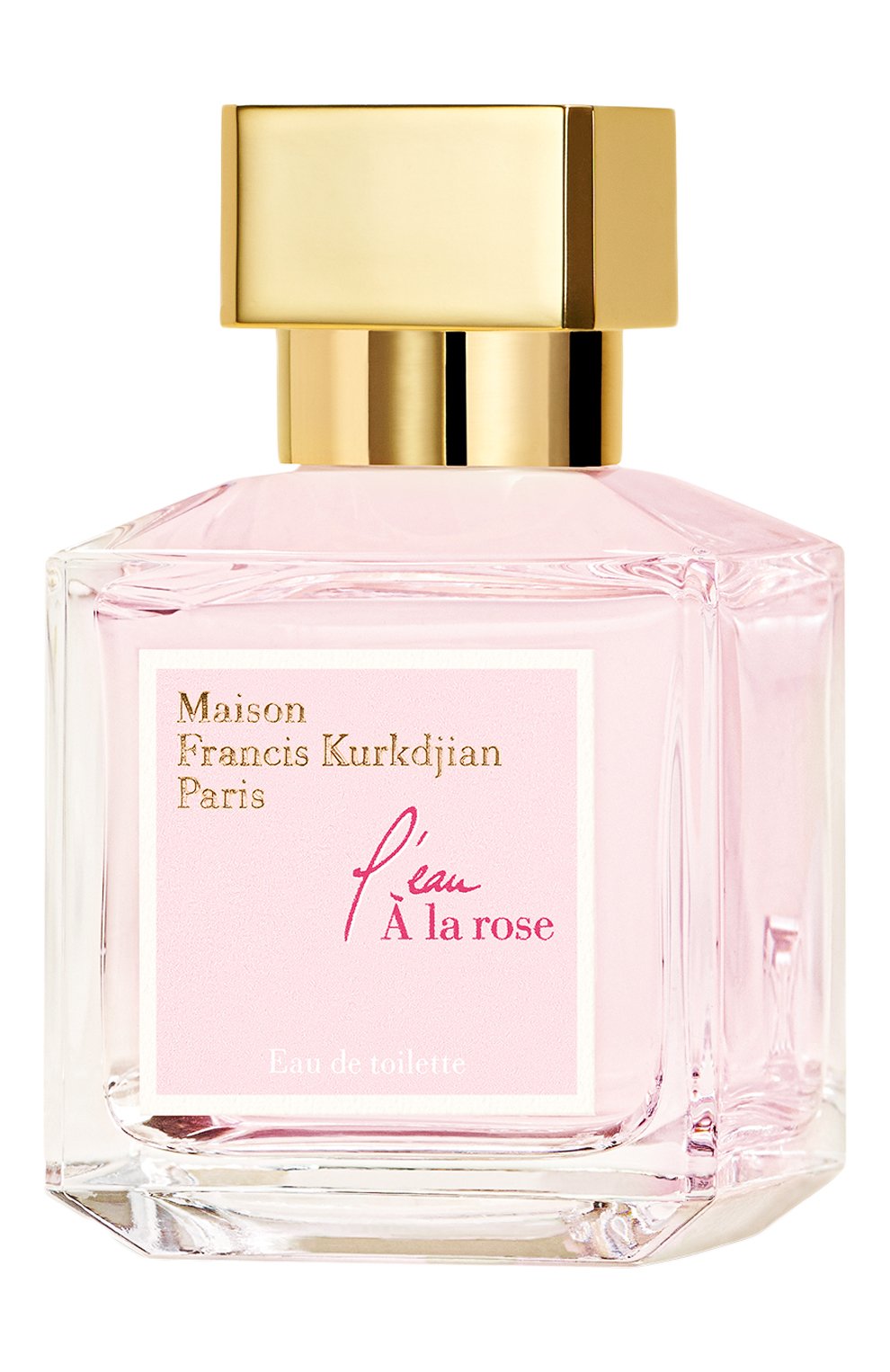 Туалетная вода l'eau à la rose (70ml) MAISON FRANCIS KURKDJIAN бесцветного цвета по цене 21000 руб., арт. 1033002, фото 2 Туалетная вода l'eau à la rose (70ml) MAISON FRANCIS KURKDJIAN, арт. 1033002, фото 2