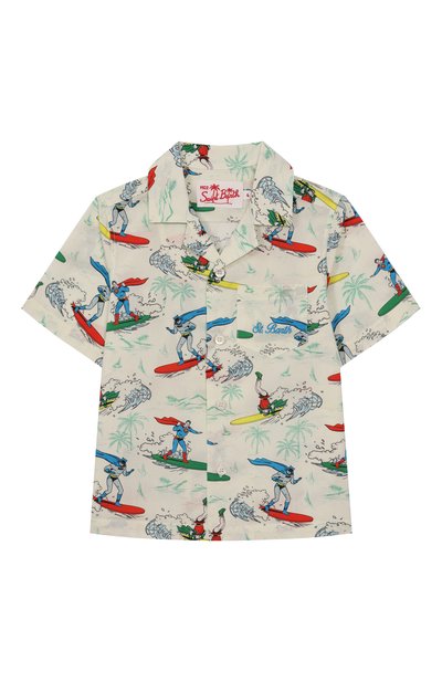 Хлопковая рубашка MC2 SAINT BARTH, арт. STBK KALEA JR/KALE002