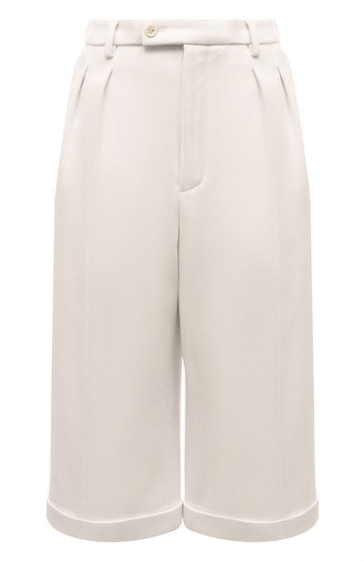 Женские шорты из шерсти и кашемира SAINT LAURENT, арт. 640224/Y3B45