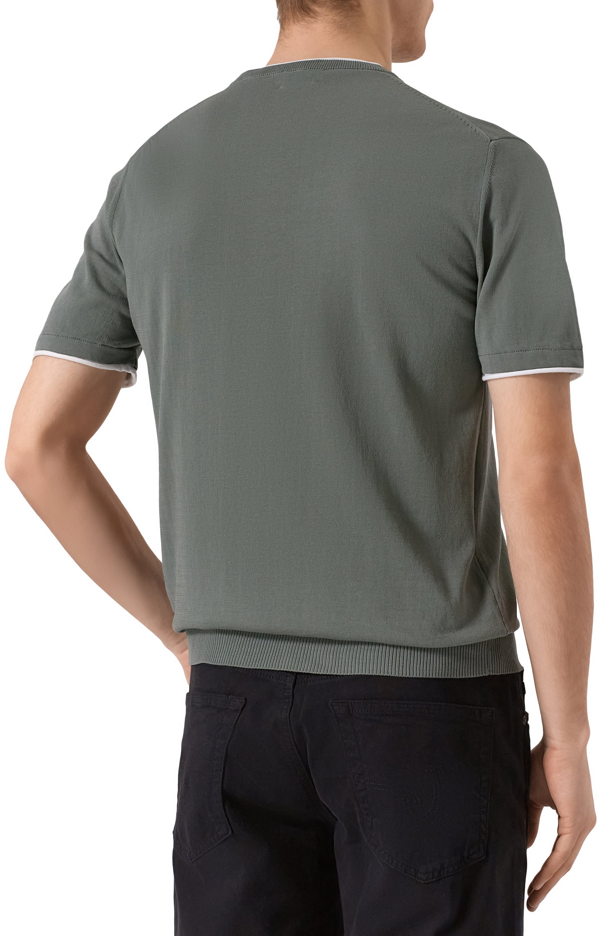 Хлопковый джемпер DANIELE FIESOLI, арт. DF0579, фото 4