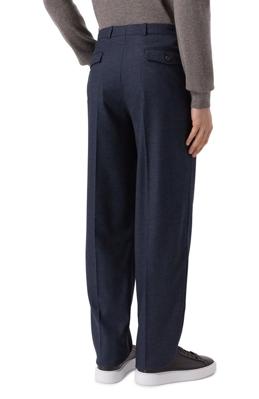 Шерстяные брюки 12 STOREEZ 135681 Синий  135681 Фото 4