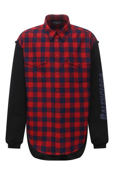 Хлопковая рубашка BALENCIAGA, арт. 658936/TBM23, фото 1