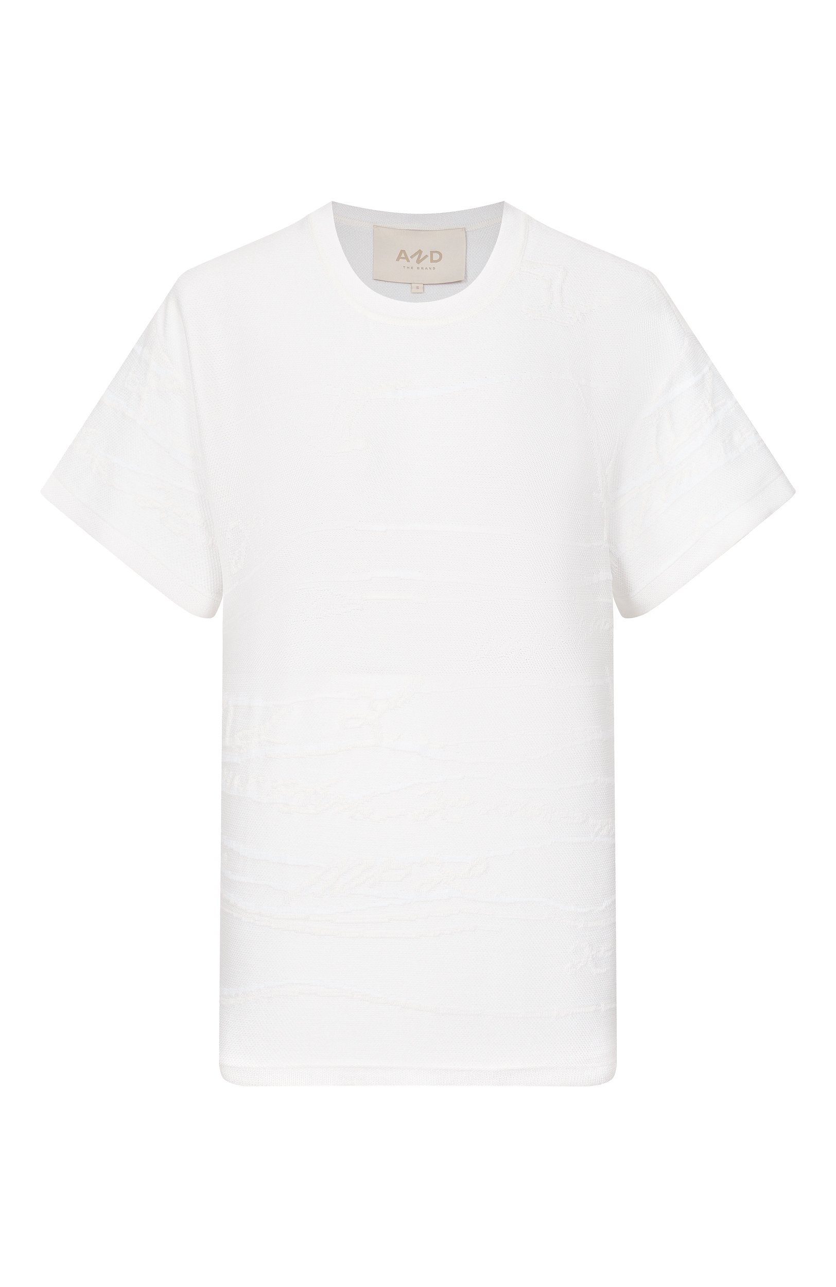 Пуловер из хлопка и вискозы AND THE BRAND, арт. S26-TS015-1404-101, фото 1