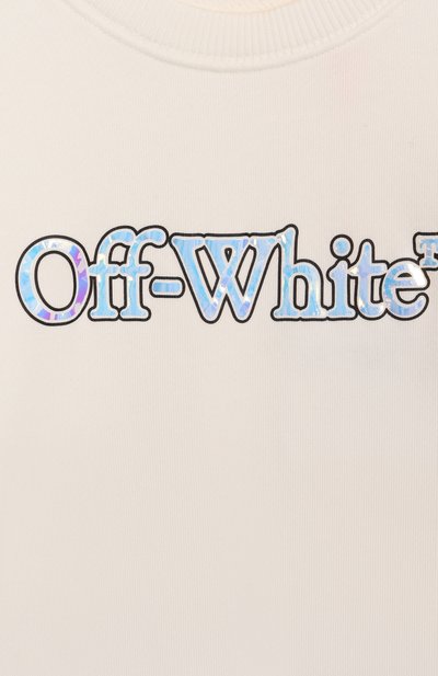 Хлопковый свитшот OFF-WHITE, арт. 0GBA001S25FLE001/4-12, фото 3