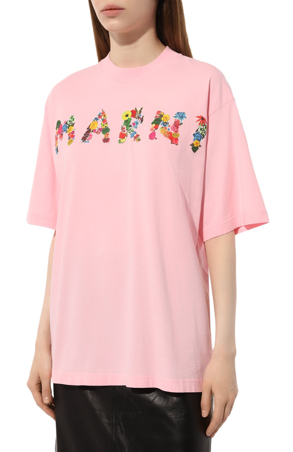 Хлопковая футболка MARNI, арт. HUMU0223PU/USCW59, фото 3