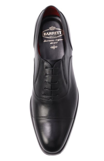 Кожаные оксфорды BARRETT черного цвета по цене 79950 руб., арт. 201U098.19/NAPPA RETR0, фото 5 Кожаные оксфорды BARRETT, арт. 201U098.19/NAPPA RETR0, фото 5