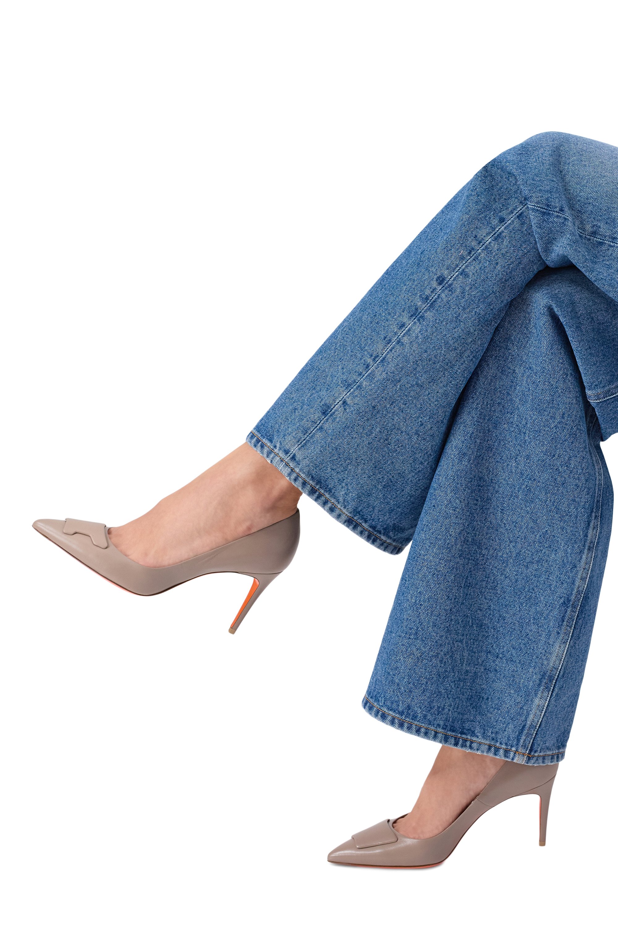 Кожаные туфли sibille SANTONI, арт. WDIG71207HI2TSZA, фото 3