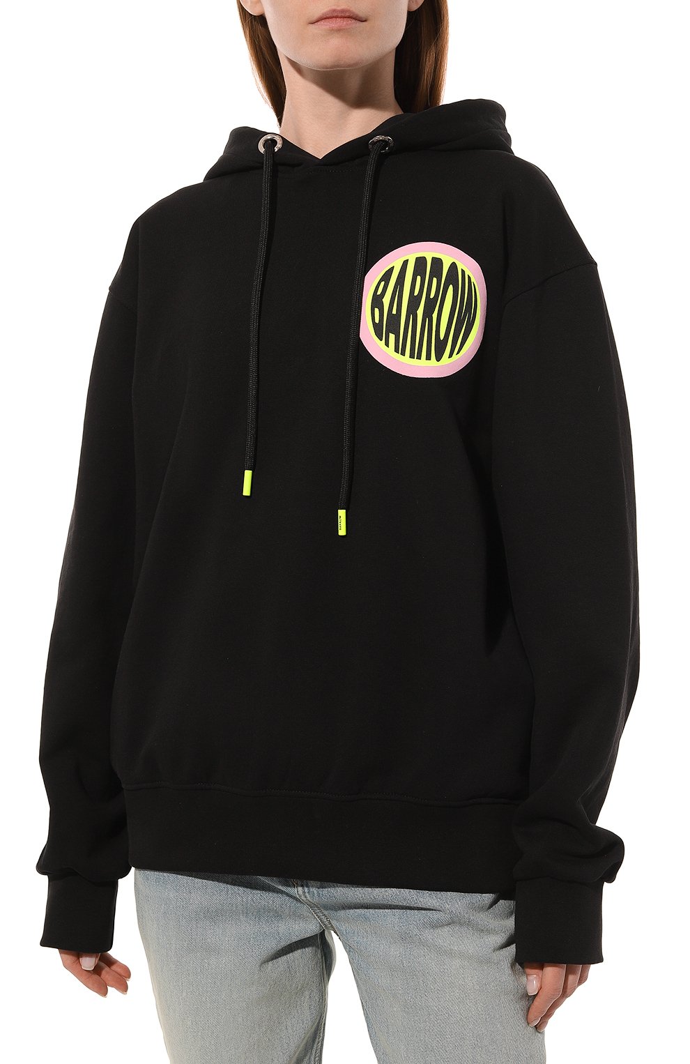 Хлопковое худи BARROW, арт. 034090, фото 3