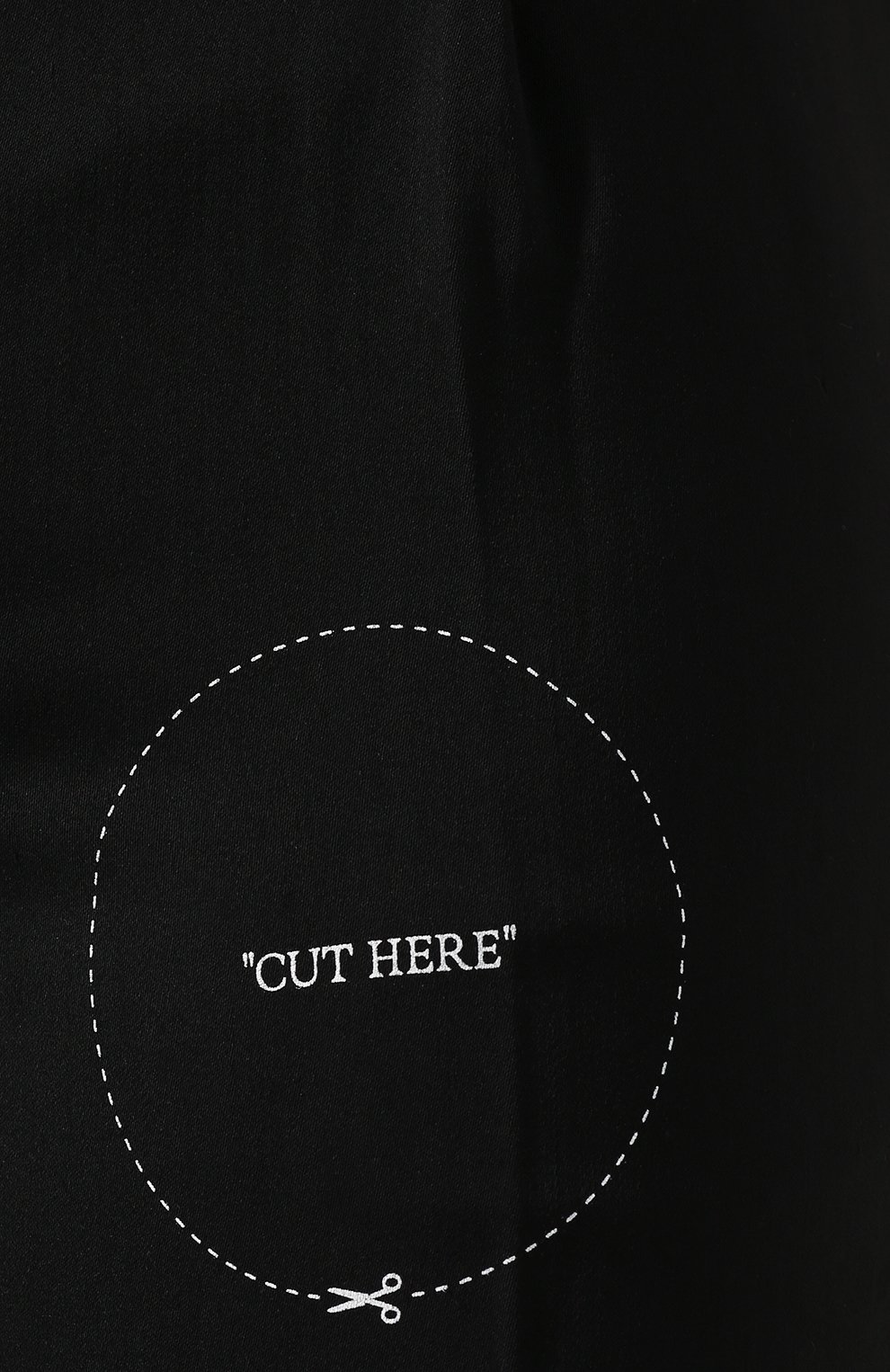 Брюки из вискозы OFF-WHITE черного цвета по цене 62300 руб., арт. 0WCA102S20FAB0041000, фото 5 Брюки из вискозы OFF-WHITE, арт. 0WCA102S20FAB0041000, фото 5