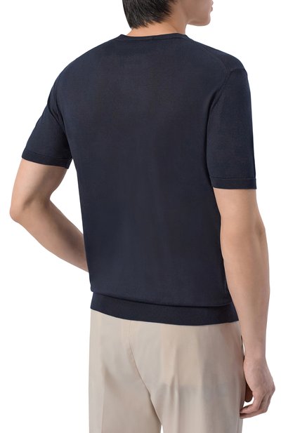 Шелковый джемпер CORNELIANI, арт. 27M901/2725107, фото 4