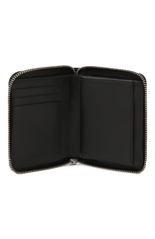 Кожаное портмоне Bottega Veneta 715598/VCPQ4 Чёрный  715598/VCPQ4 Фото 3