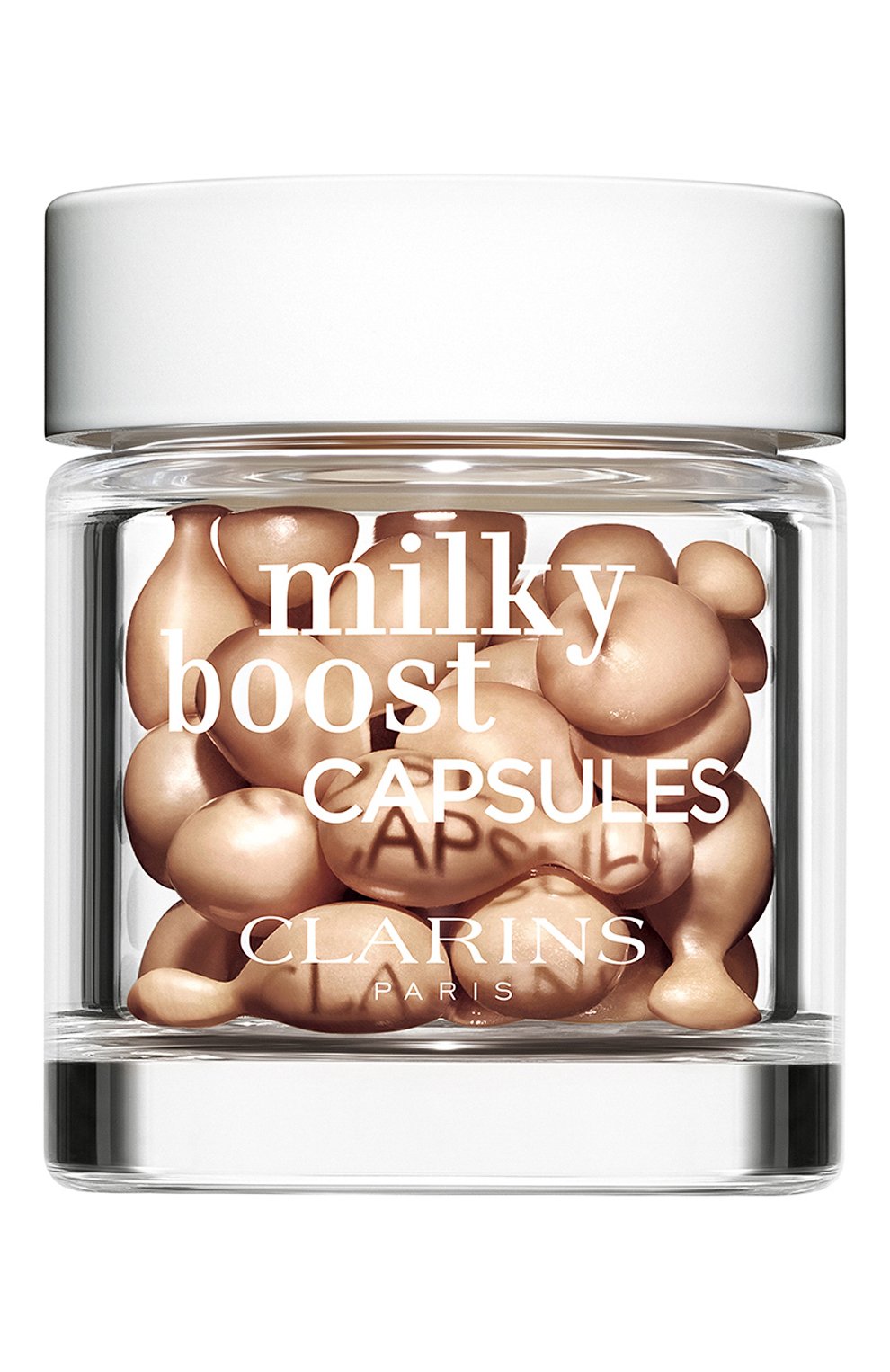 Тональный флюид для лица в капсулах milky boost capsules, оттенок 03.5 (30x0,2ml) CLARINS цвета по цене 3450 руб., арт. 80086366, фото 1 Тональный флюид для лица в капсулах milky boost capsules, оттенок 03.5 (30x0,2ml) CLARINS, арт. 80086366, фото 1