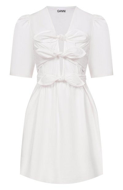 Женское хлопковое платье GANNI, арт. A1030195