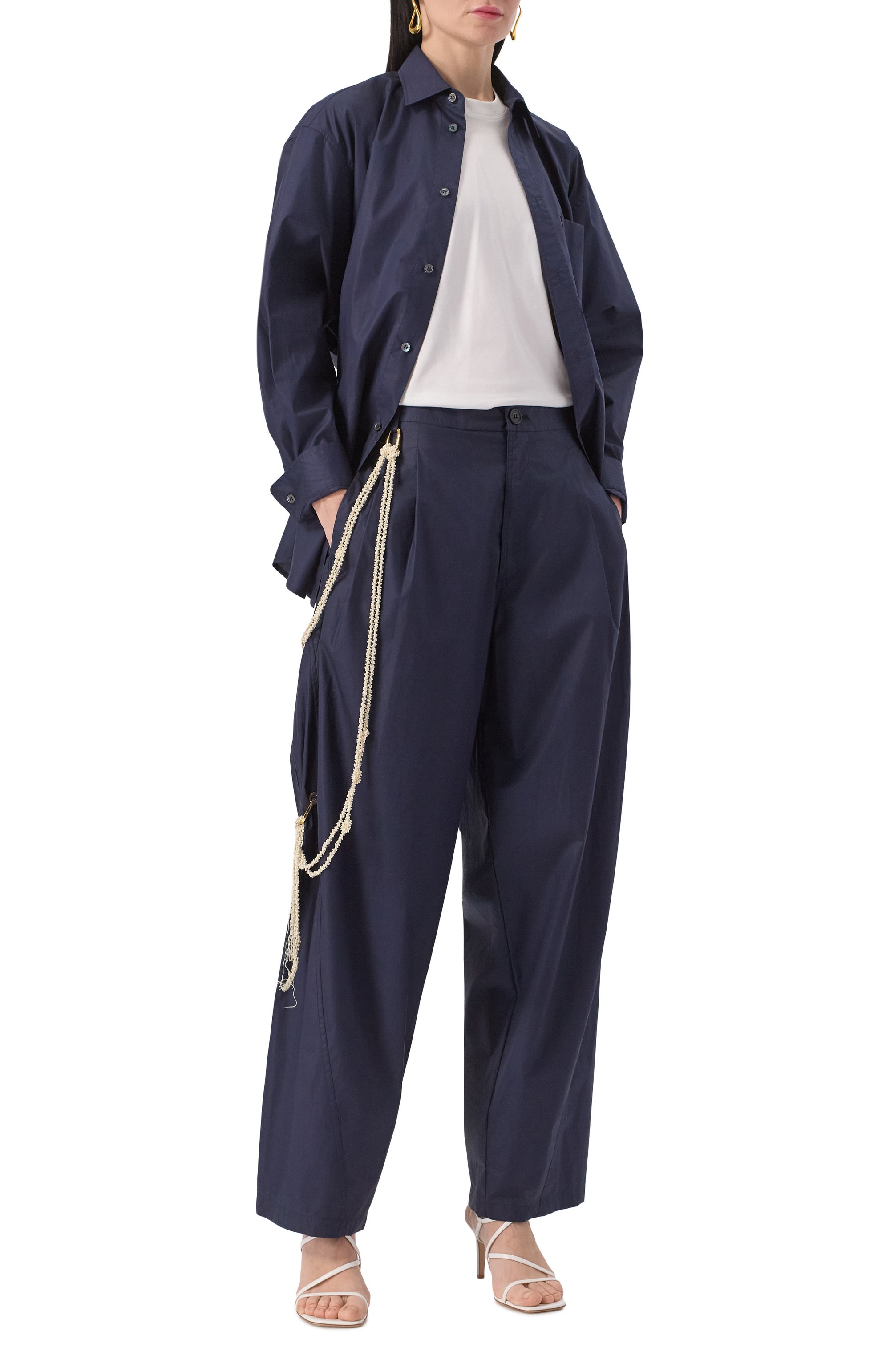 Хлопковые брюки DARKPARK, арт. WTR36S/FAC77, фото 2