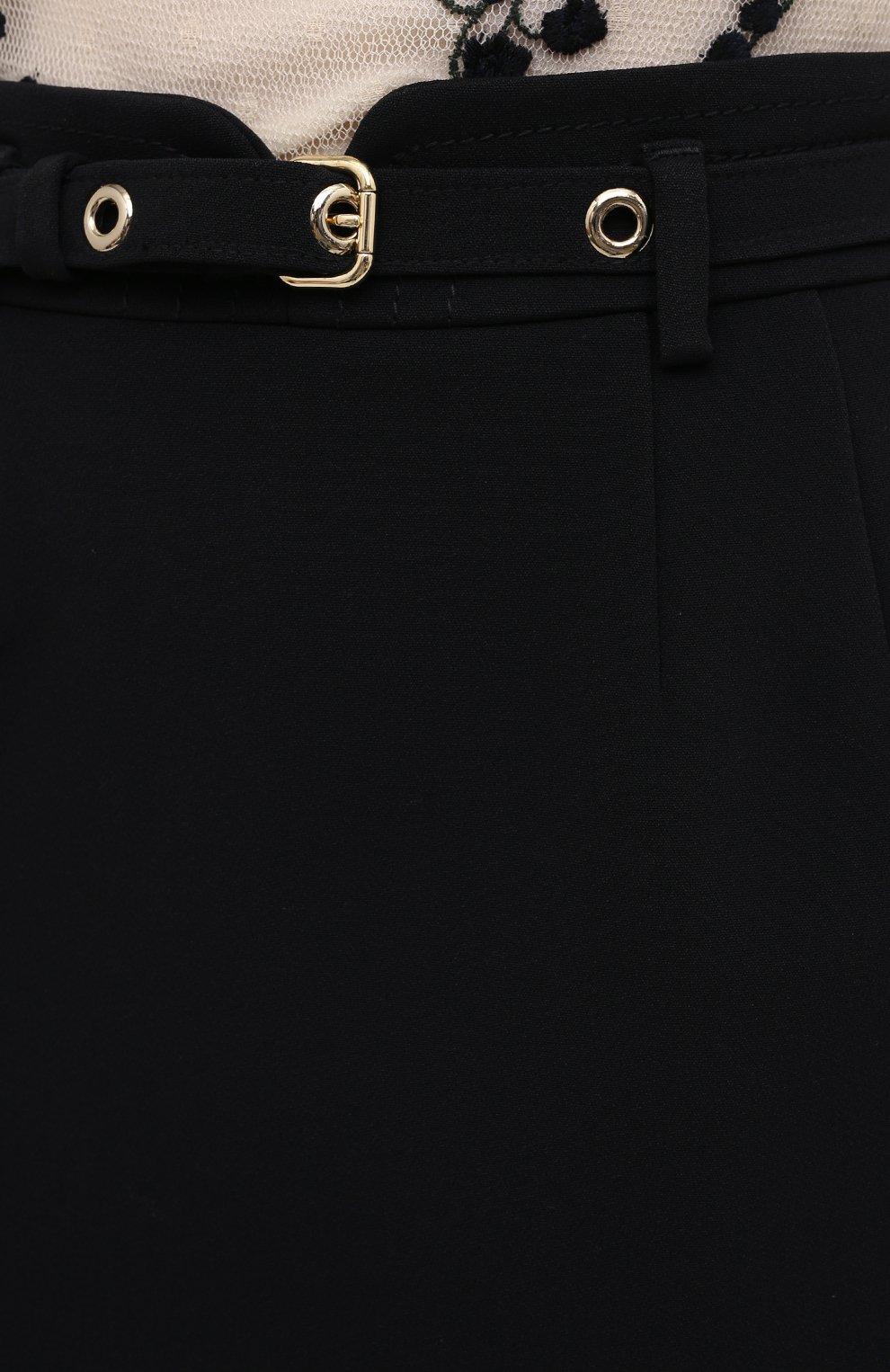 Юбка-шорты REDVALENTINO черного цвета по цене 48500 руб., арт. VR3RFE50/2EU, фото 5 Юбка-шорты REDVALENTINO, арт. VR3RFE50/2EU, фото 5