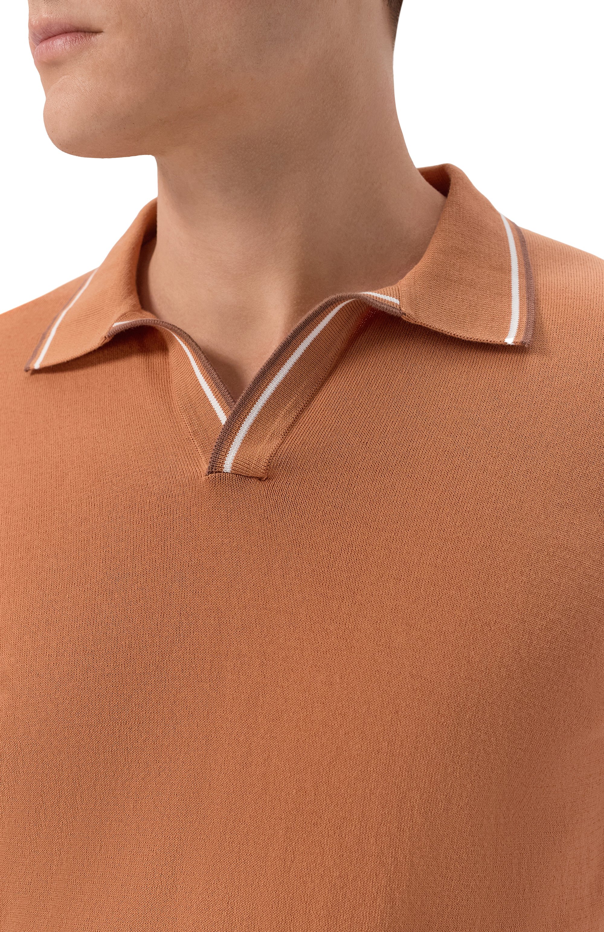 Хлопковое поло GRAN SASSO, арт. 57132/20688, фото 5