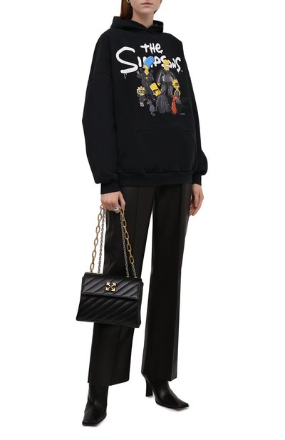 Хлопковое худи balenciaga x the simpsons BALENCIAGA, арт. 675003/TLVG8, фото 2