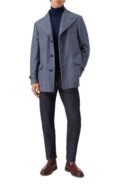 Пальто из кашемира и шелка BRUNELLO CUCINELLI, арт. MV4057043, фото 2