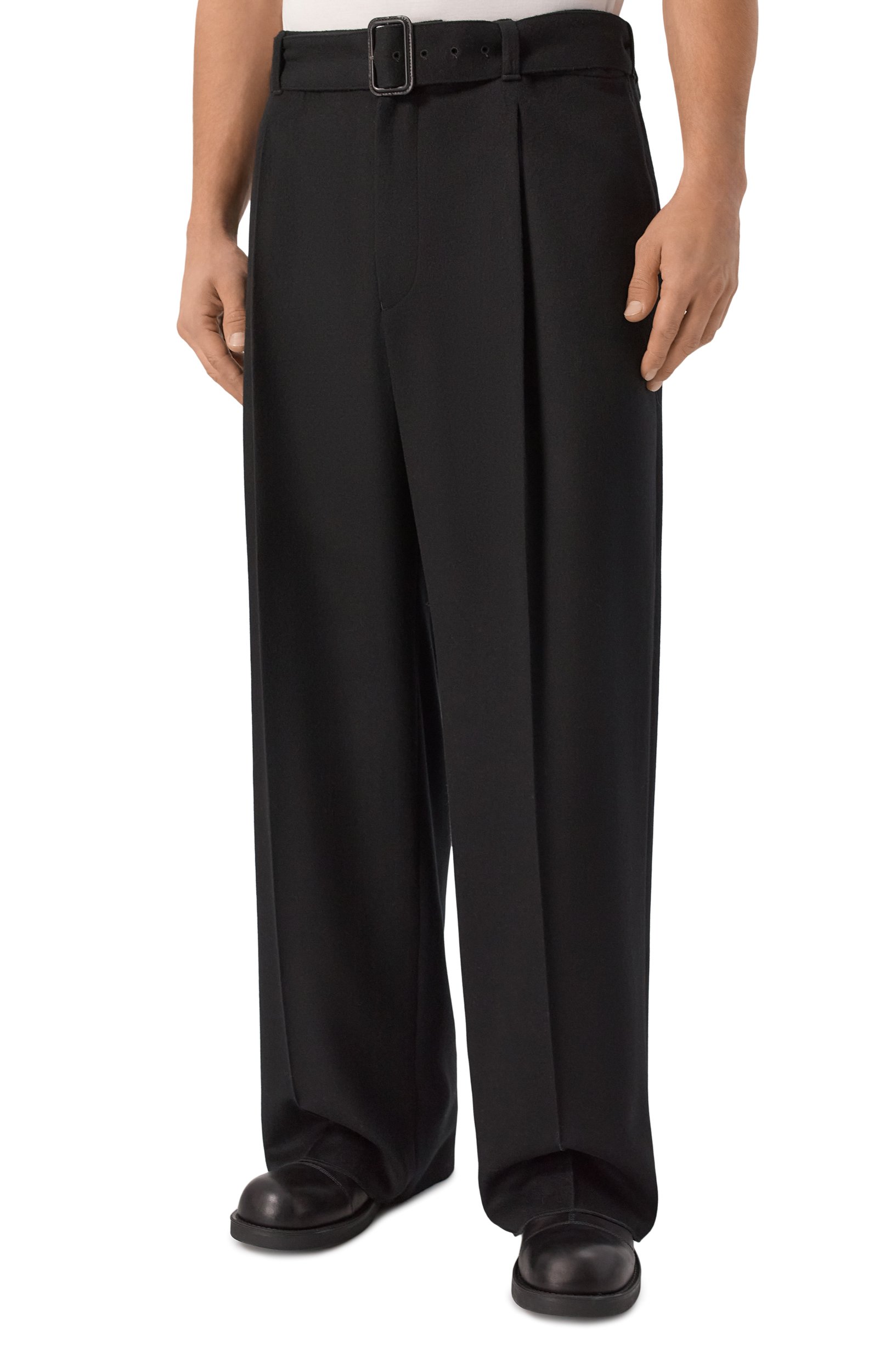 Брюки из шерсти и кашемира EMPORIO ARMANI, арт. EM004768/AF17835, фото 3