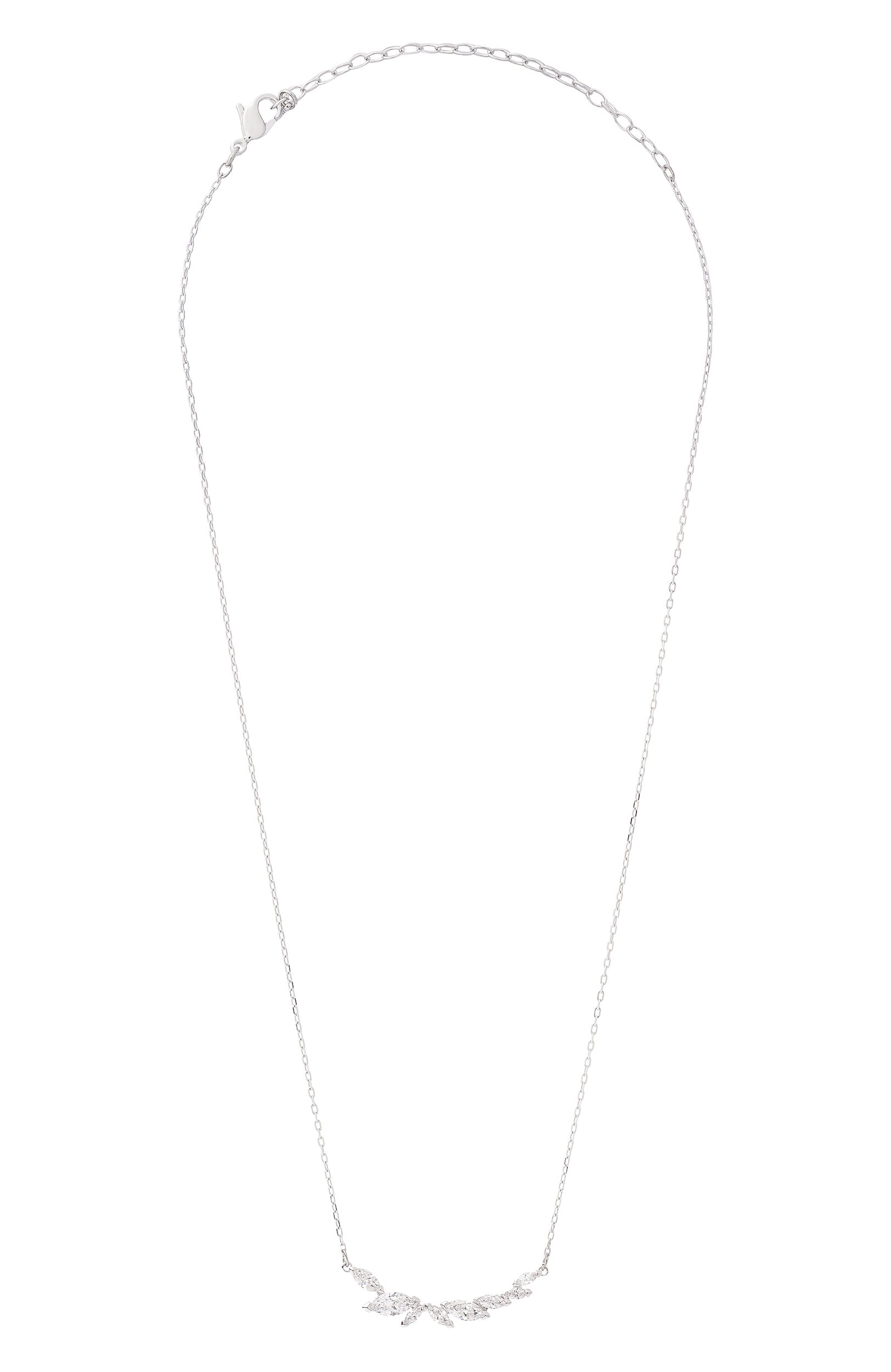 Колье с подвеской mesmera SWAROVSKI серебряного цвета по цене 19850 руб., арт. 5759838, фото 1 Колье с подвеской mesmera SWAROVSKI, арт. 5759838, фото 1