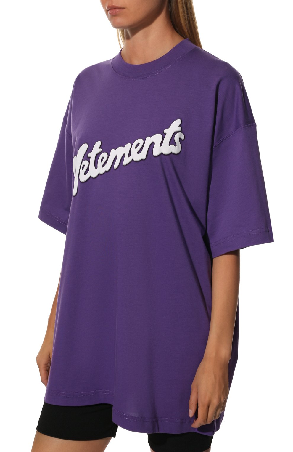 Хлопковая футболка VETEMENTS, арт. UA53TR480U 1611/W, фото 3