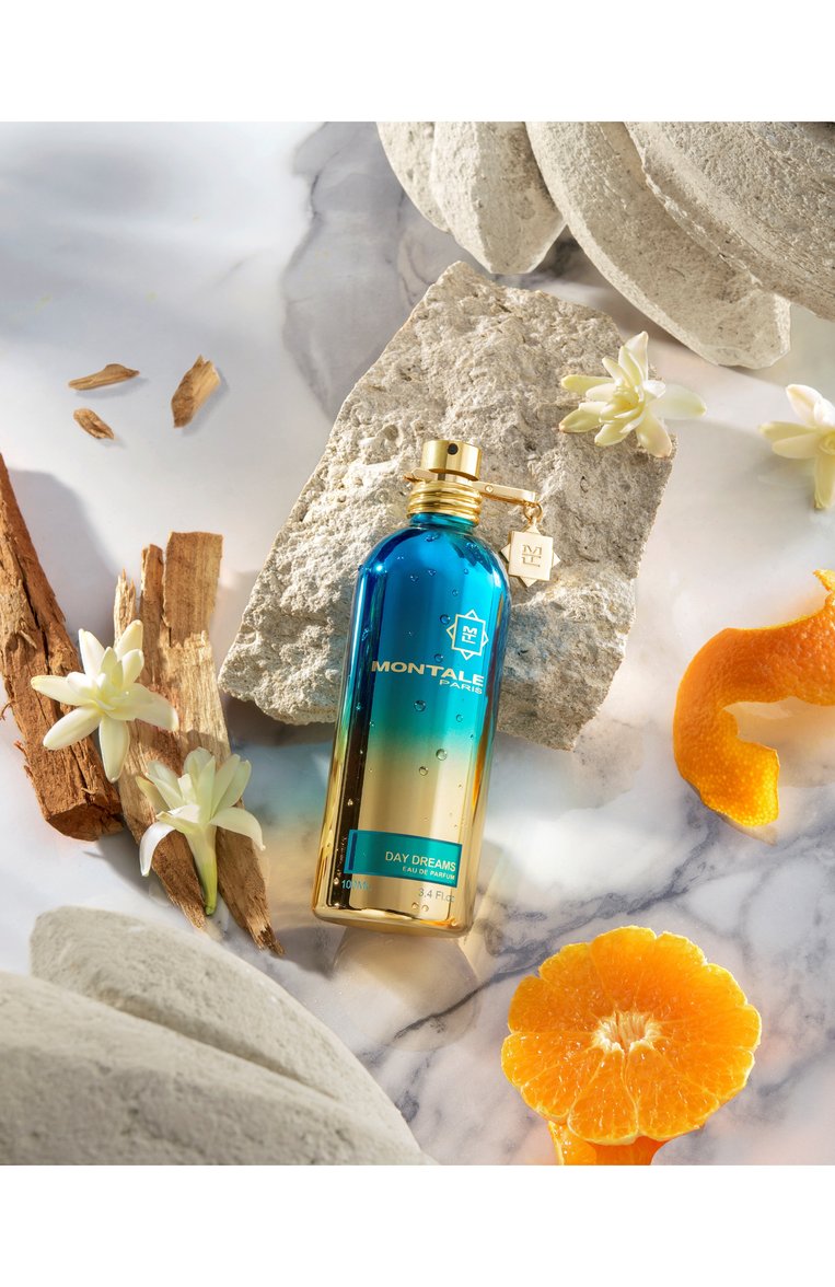 Парфюмерная вода day dreams (100ml) MONTALE бесцветного цвета, арт. 3760260455725 | Фото 2 (Статус проверки: Проверена категория; Unisex: Unisex; Тип продукта - парфюмерия: Парфюмерная вода; Региональные ограничения белый список (Axapta Mercury): Не проставлено; Нос: Не проставлено; Автоматизация Diginetica: Не назначено; Обьем косметики: 100ml; Ограничения доставки: flammable)