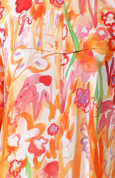 Платье из вискозы MARNI оранжевого цвета по цене 157500 руб., арт. ABMA0062A0/TV750, фото 5 Платье из вискозы MARNI, арт. ABMA0062A0/TV750, фото 5