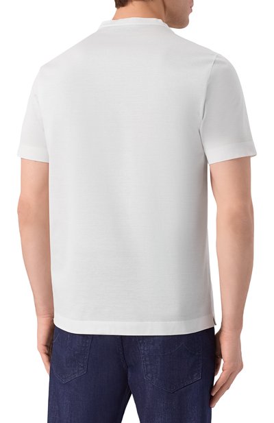 Хлопковая футболка CANALI, арт. T0922/MJ00002, фото 4