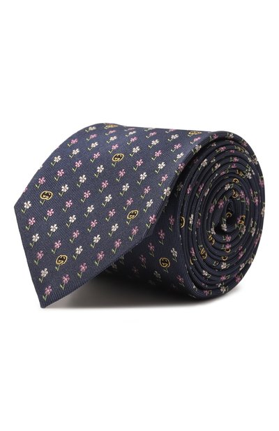 Мужской шелковый галстук GUCCI, арт. 643815 4E002