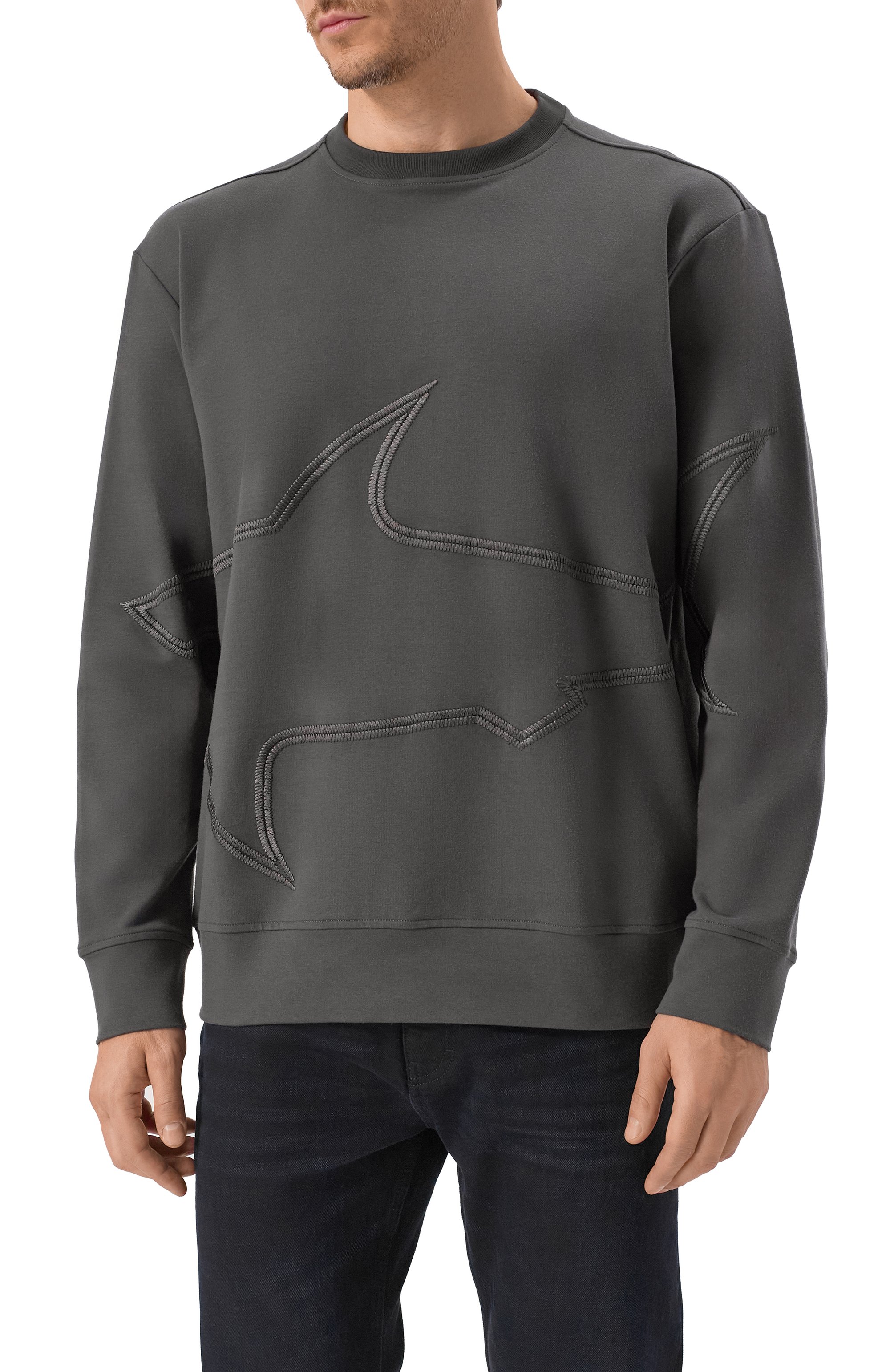 Свитшот из лиоцелла и хл�опка PAUL&SHARK, арт. 15311843, фото 3