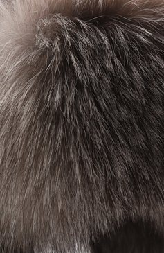 Детского шапка-ушанка саша с отделкой из меха песца FURLAND темно-синего цвета, арт. 0196003310010600134 | Фото 3 (Статус проверки: Проверена категория; Материал: Натуральный мех, Текстиль; Материал сплава: Проставлено; Нос: Не проставлено)