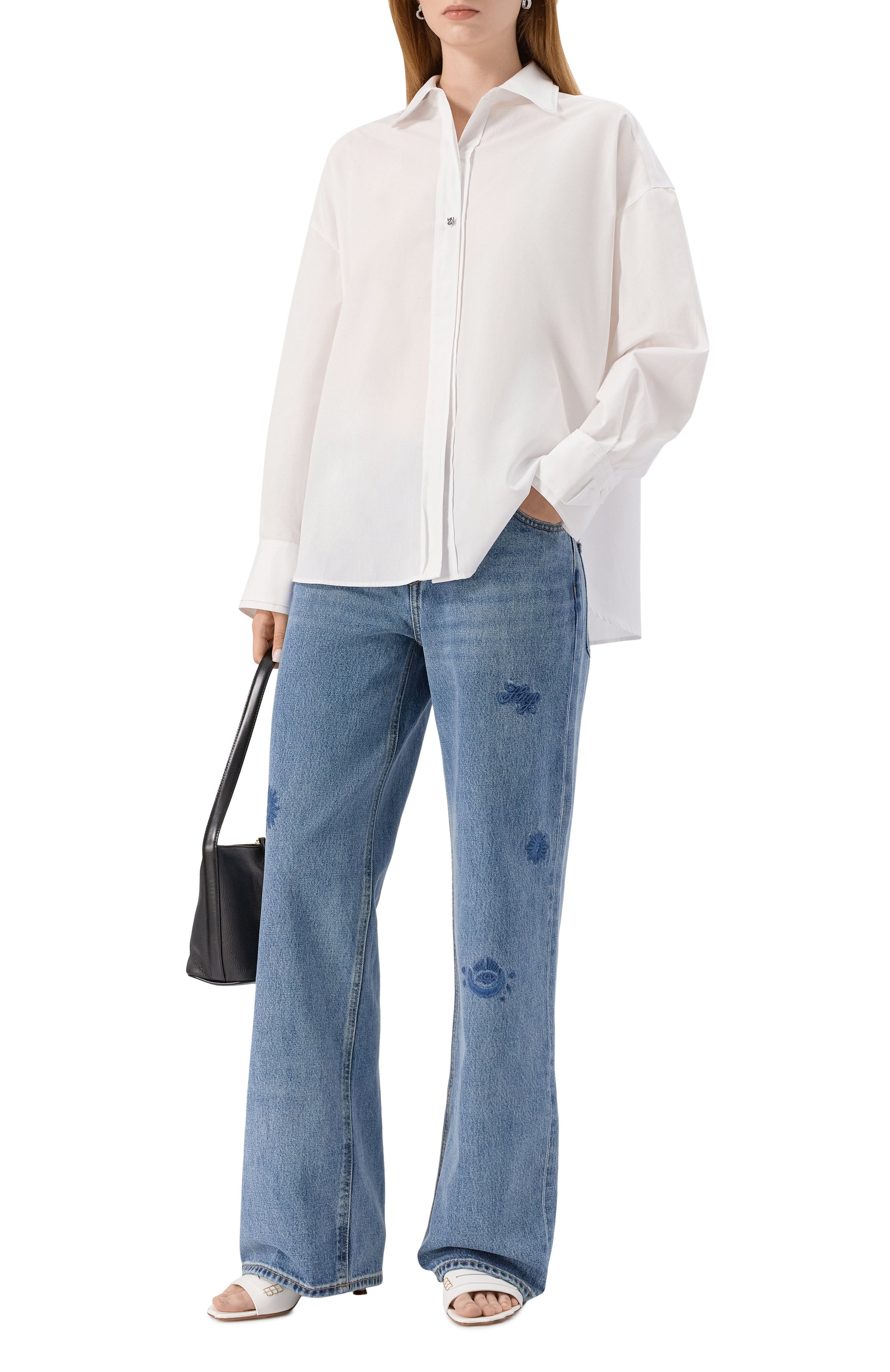 Хлопковая рубашка HUGO, арт. 50548408, фото 2