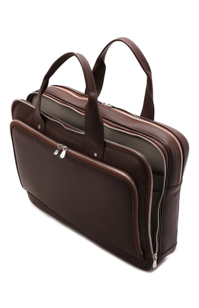 Кожаная сумка для ноутбука BRUNELLO CUCINELLI, арт. MBRXU391, фото 5