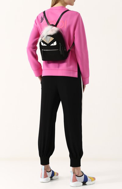 Рюкзак из текстиля с аппликациями bag bugs FENDI, арт. 8BZ038 A0Y7, фото 2