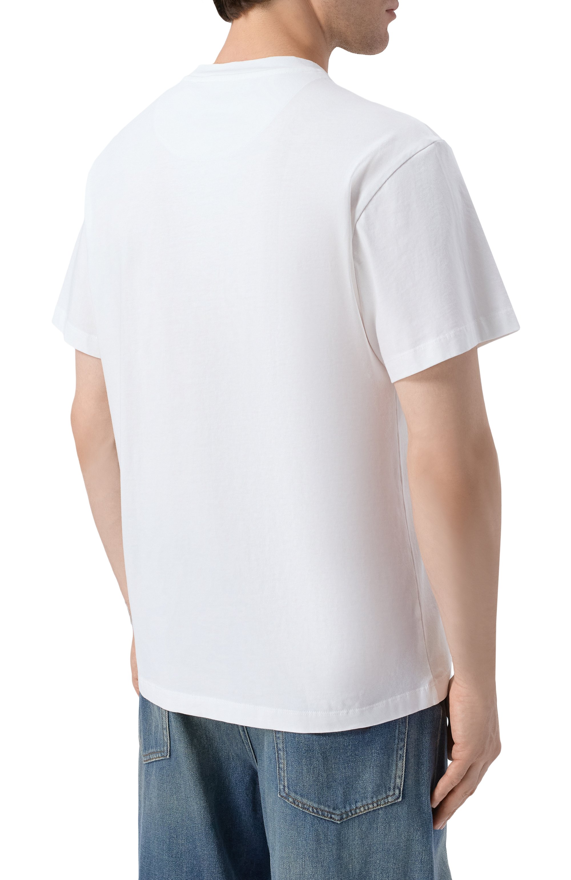 Комплект из трех футболок JIL SANDER белого цвета по цене 55750 руб., арт. J22GC0272/J45048, фото 4 Комплект из трех футболок JIL SANDER, арт. J22GC0272/J45048, фото 4
