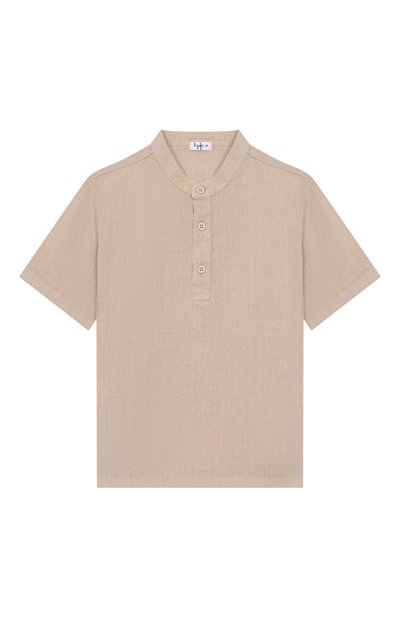 Льняная рубашка IL GUFO, арт. P25PC076L6006/2A-4A