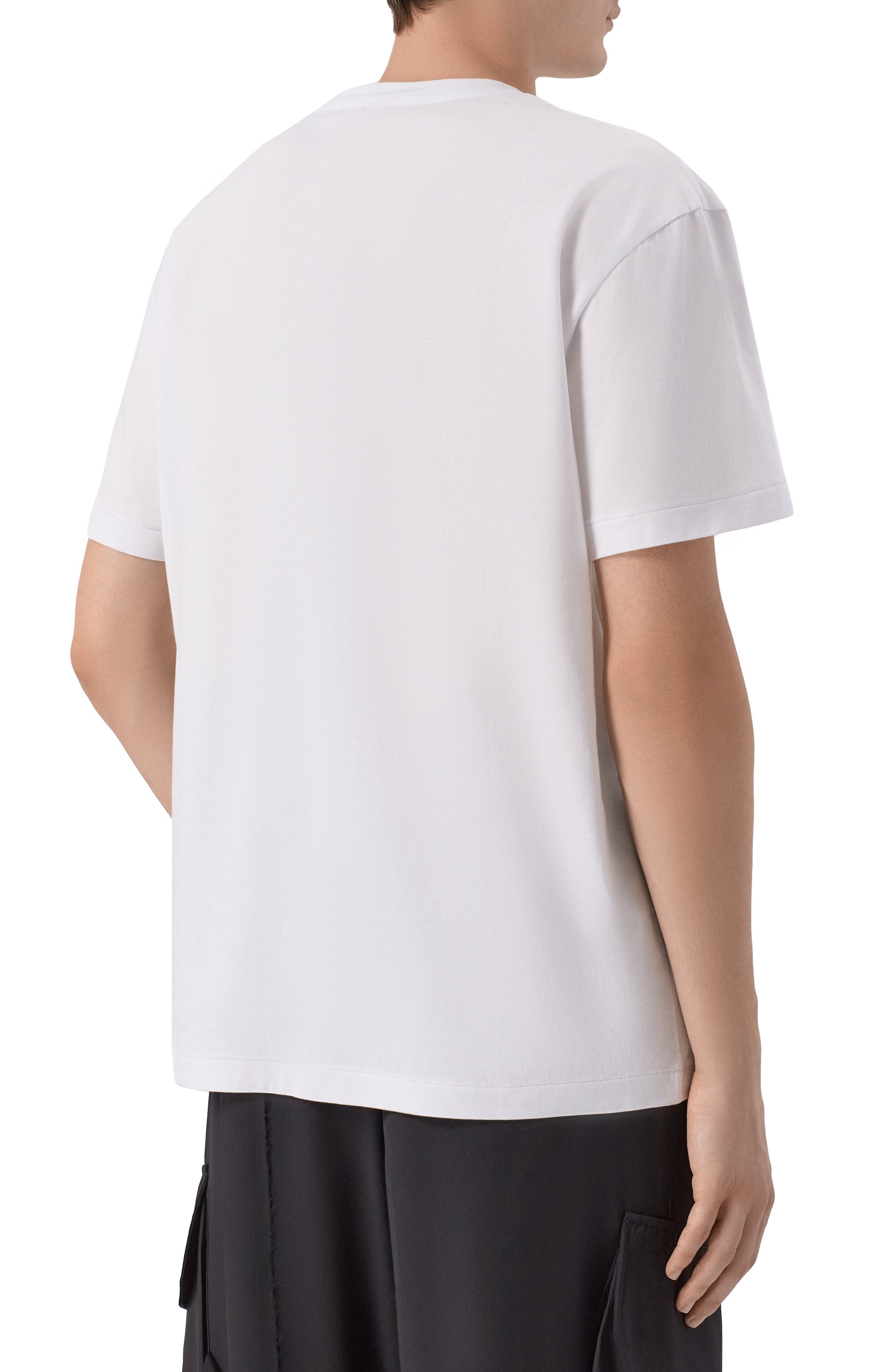 Хлопковая футболка GIORGIO BRATO, арт. TX26S1908C0TM, фото 4