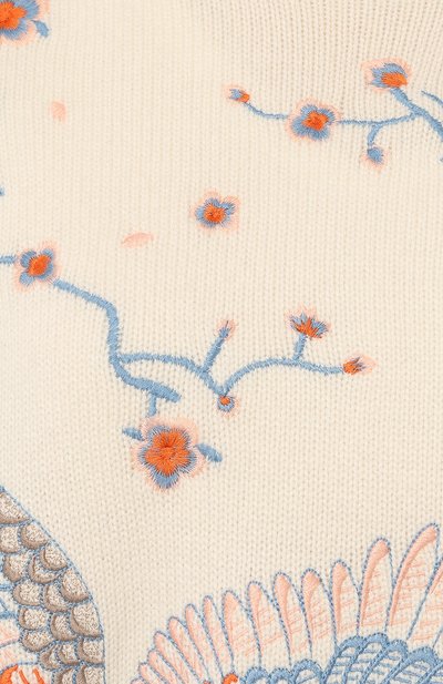 Кашемировый пуловер OLOLOL, арт. OLKN006/101.EMB.CR/W23, фото 5