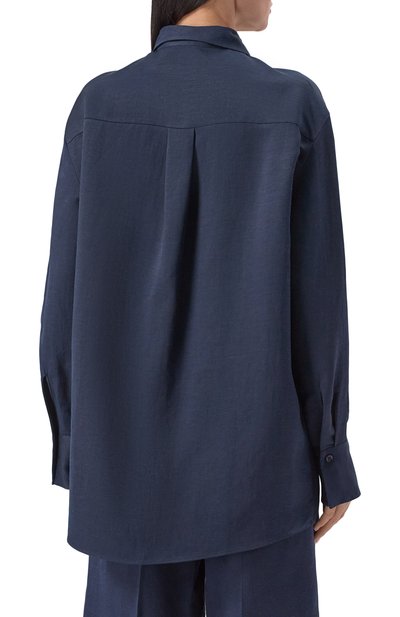 Рубашка из вискозы и льна BOSS, арт. 50535297, фото 4