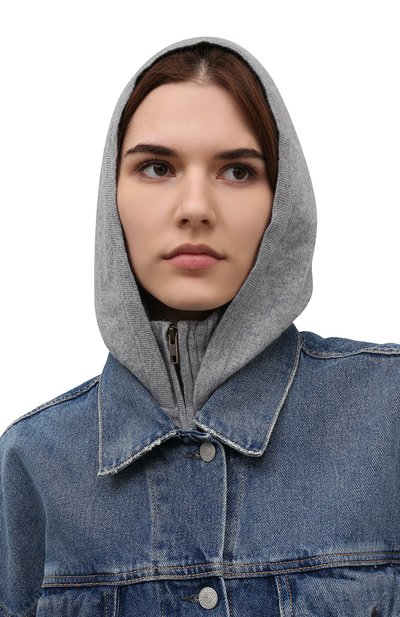 Кашемировая манишка на молнии TEGIN, арт. 3176, фото 2