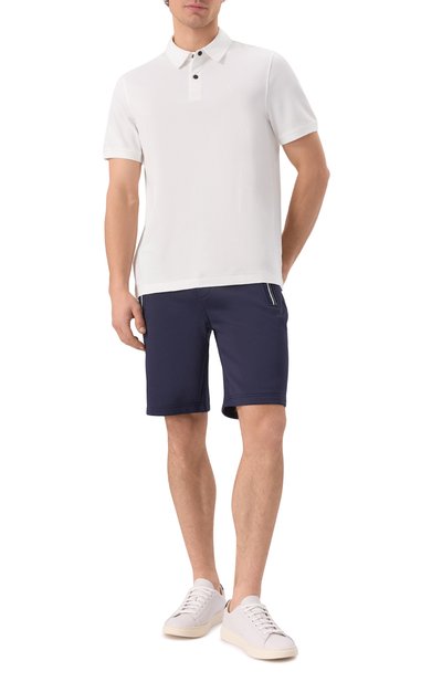 Поло BOGNER белого цвета по цене 15400 руб., арт. 58162727, фото 2 Поло BOGNER, арт. 58162727, фото 2