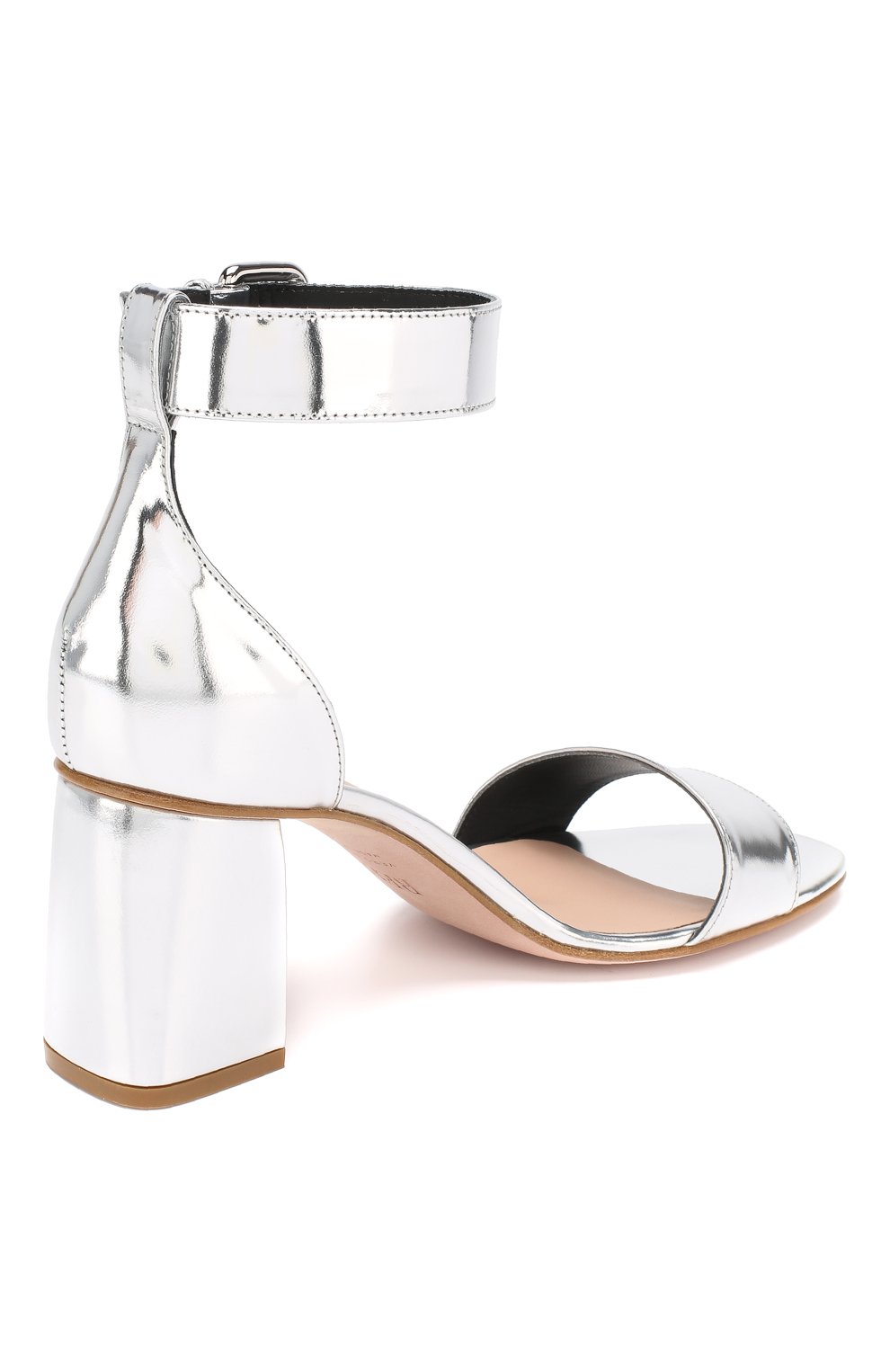 Кожаные босоножки REDVALENTINO, арт. RQ0S0A47/RLD, фото 4