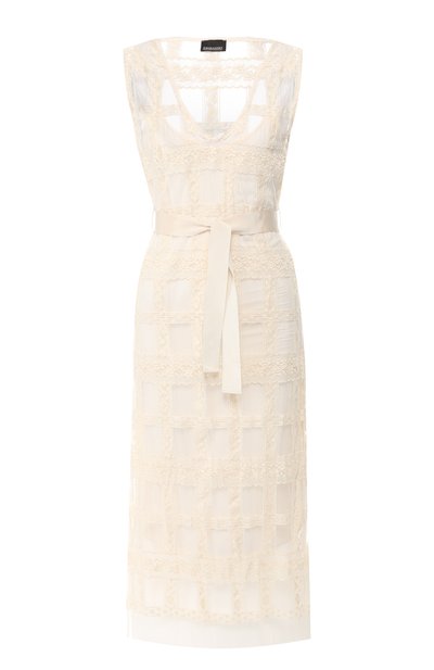 Женское платье из вискозы ERMANNO ERMANNO SCERVINO, арт. 44 T AB66 TRI