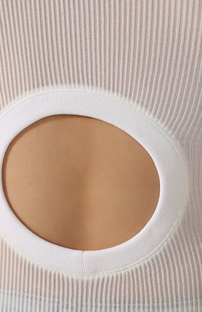 Майка из вискозы OFF-WHITE, арт. 0WAD106S20FAB0010110, фото 5