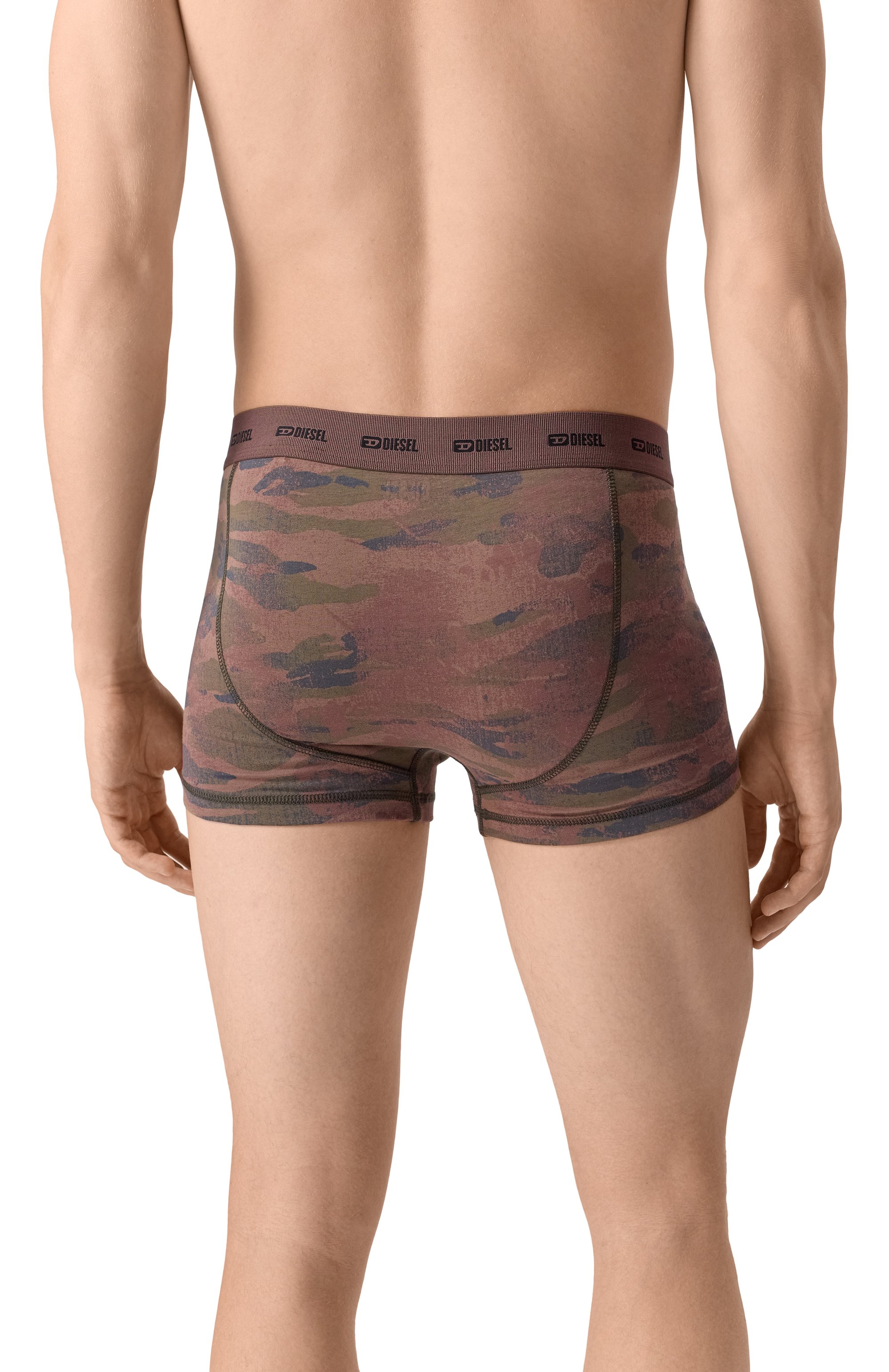 Комплект из трех боксеров DIESEL коричневого цвета по цене 5595 руб., арт. A17832/0IKBL, фото 3 Комплект из трех боксеров DIESEL, арт. A17832/0IKBL, фото 3