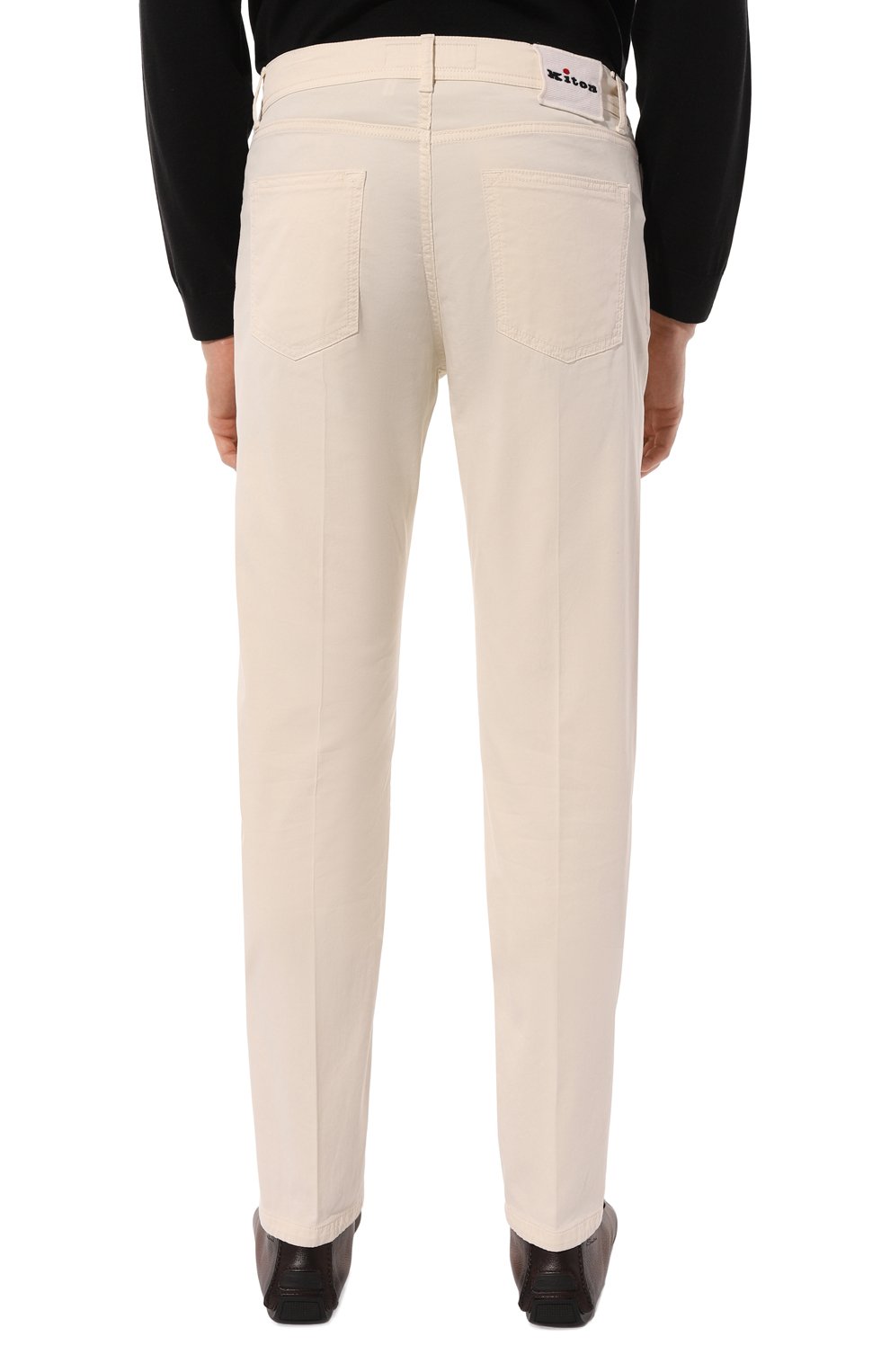 Хлопковые брюки KITON, арт. UPNJSK0606D, фото 4