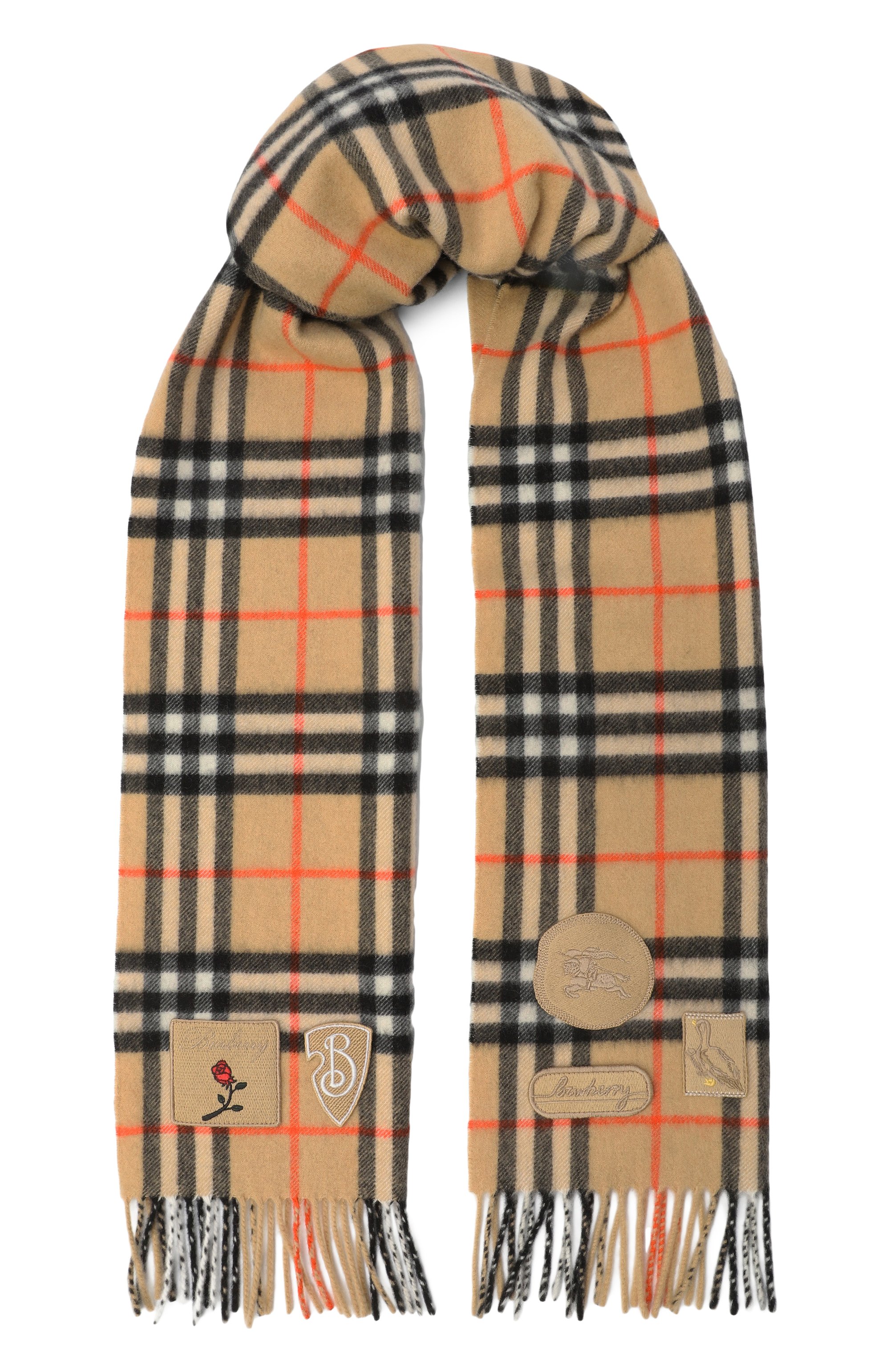 Кашемировый шарф BURBERRY, арт. 8102900, фото 1